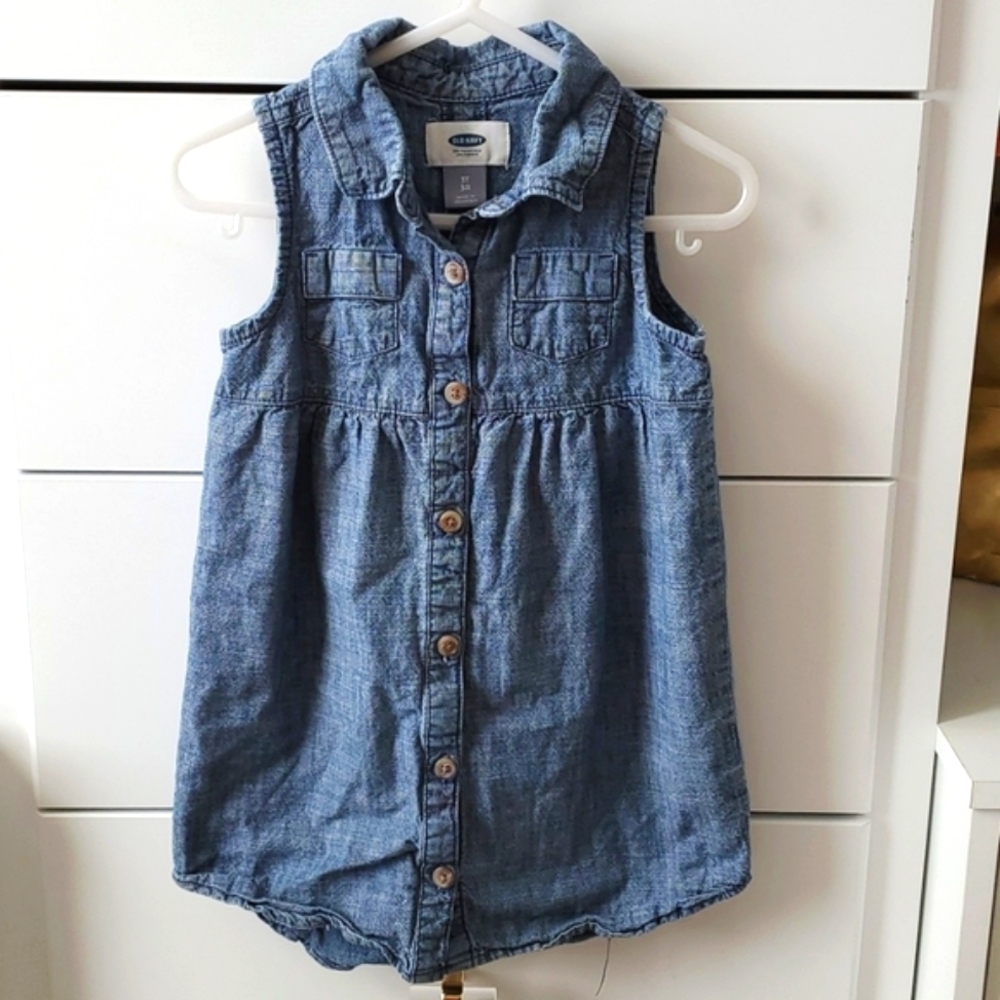 *3 for 10 SALE!*Denim short sleeve dress